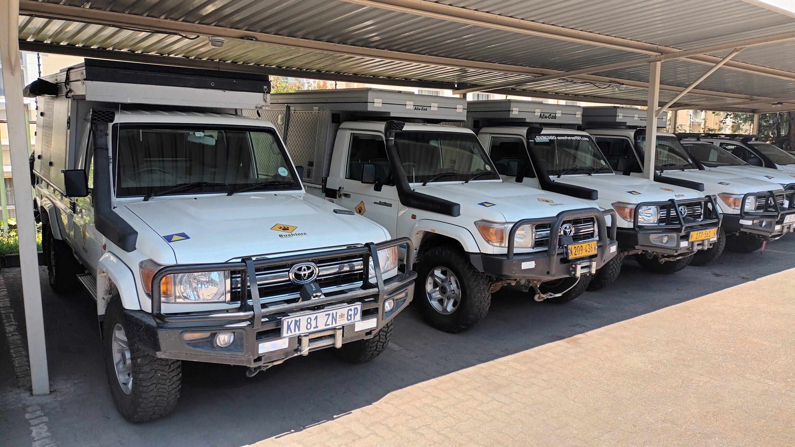 Rental Fleet of Vehicles